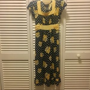 Girls Floral Maxi Dress